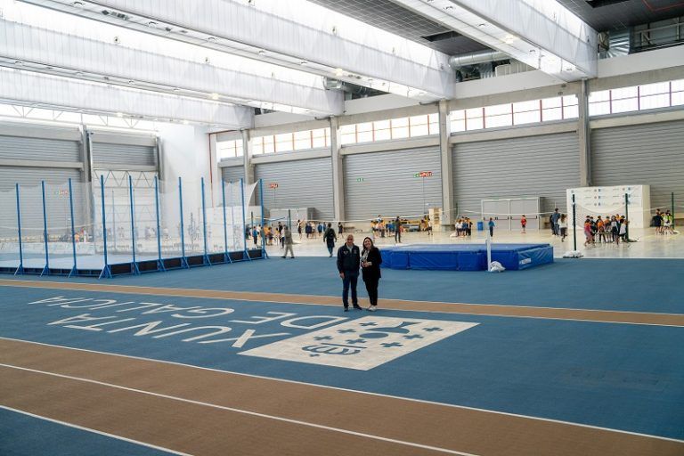 Ana Ortiz destaca el «éxito rotundo» del nuevo módulo deportivo del Ifevi en el que 9.600 escolares practicaron actividades en su primer año de funcionamiento