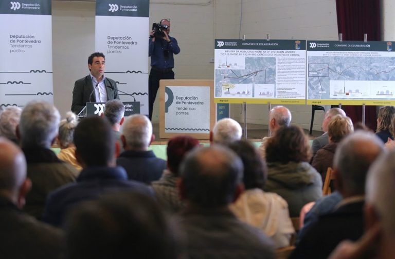 A Deputación inviste 770.000 euros na mellora da mobilidade entre Baión e András, en Vilanova