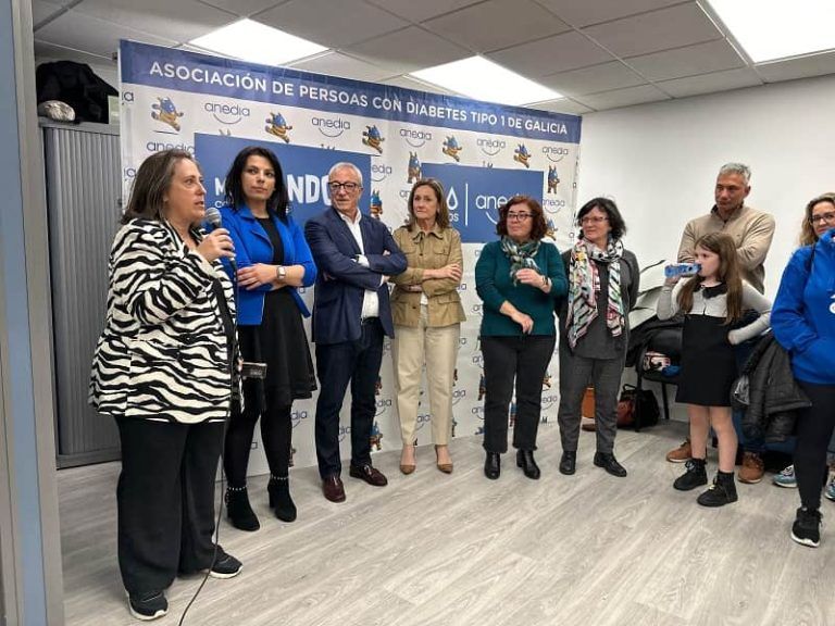 A vicepresidenta Luisa Sánchez enxalza “o traballo ímprobo que Anedia realiza para mellorar a vida das persoas” na inauguración do novo local da entidade en Vigo