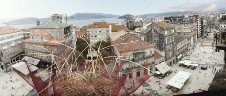 Caballero calora o “extraordinario” deseño do pavillón seleccionado para acoller a sede viguesa do festival de arquitectura urbana