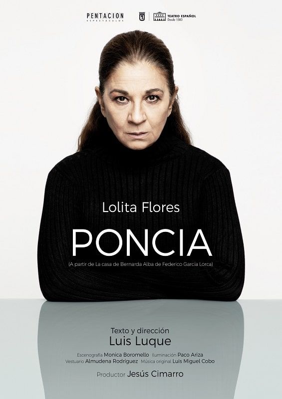 «Poncia» llega a Vigo y Pontevedra protagonizada por Lolita Flores bajo la dirección de Luis Luque