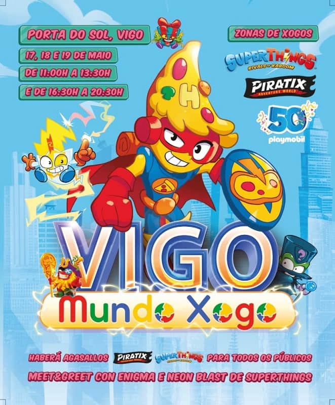 “Vigo Mundo Xogo” chega á Porta do Sol