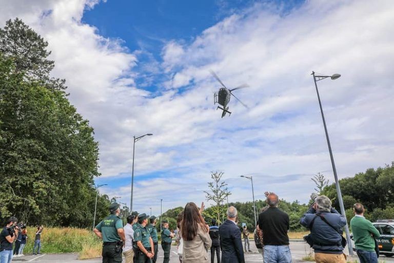 Prueba pionera en Zona Franca del software Suite ACRE de Vig-Sec Drone con un helicóptero y un dron trabajando de forma simultánea y segura en el mismo espacio aéreo