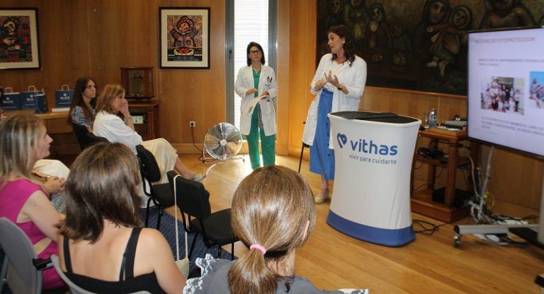 Pediatras de Vithas Vigo alertan de que una quemadura solar durante la infancia “casi duplica el riesgo de desarrollar un melanoma”