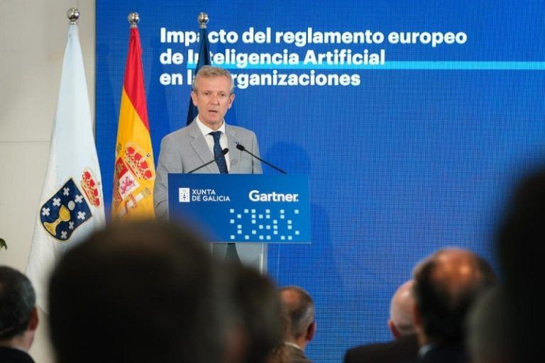 Rueda destaca que Galicia va a ser la primera región de Europa en contar con una ley propia sobre el uso de la inteligencia artificial