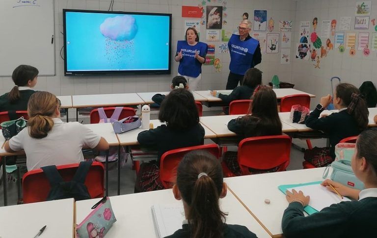 Una decena de colegios de la provincia participan en un concurso de dibujo de ámbito nacional contra el desperdicio de alimentos