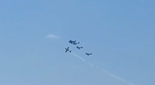 Muere un piloto gallego tras el choche de dos aeronaves en una exhibición en Portugal