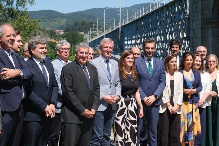 Rueda urge inversiones y un calendario de actuaciones para la línea de alta velocidad entre Galicia y la frontera de Portugal