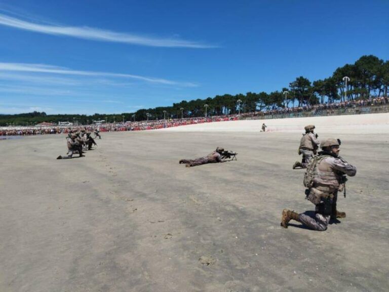 Samil acogerá el 30 de mayo el desfile del Día de las Fuerzas Armadas presidido por los Reyes