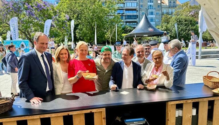 Luisa Sánchez inaugura o Vigo SeaFest remarcando a firme aposta da Deputación por esta “cita gastronómica de referencia nacional”