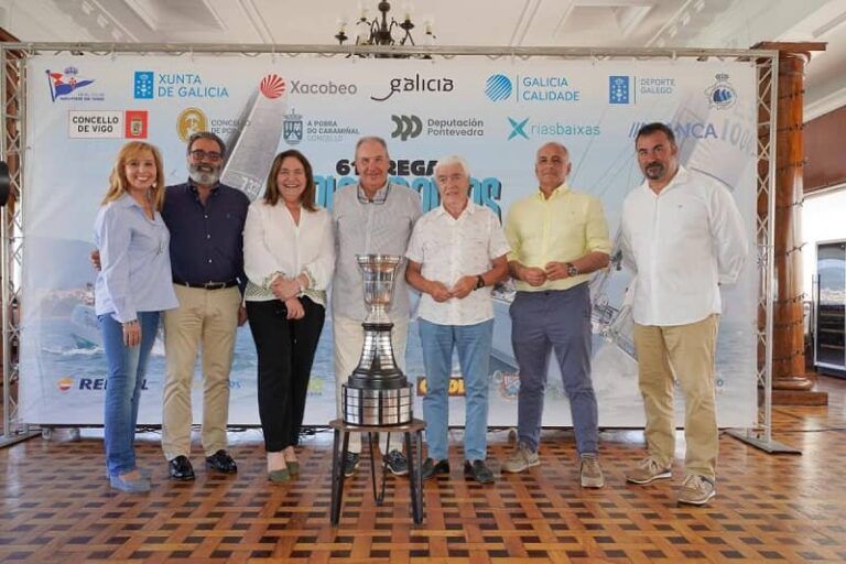 Ana Ortiz destaca el papel de la LXI Regata Rías Baixas para «afianzar el liderazgo de Vigo» en la náutica y la vela internacional