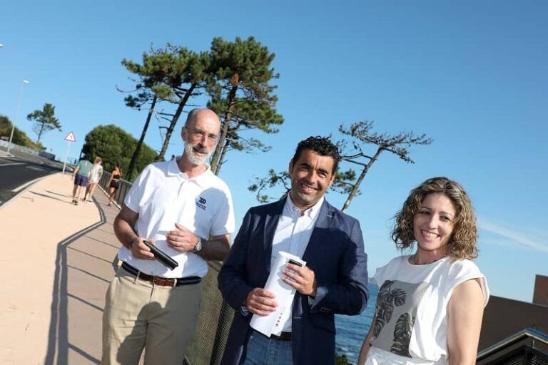 Luis López destaca un investimento da Deputación de 120.000 euros para mellorar a mobilidade, a seguridade e a imaxe da estrada entre Baiona e Loureza