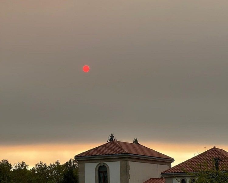 La Xunta hace una serie de recomendaciones a la ciudadanía a causa de la llegada del humo de los incendios que afectan a Portugal