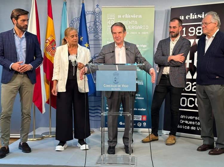 O alcalde destaca a vocación por seguir facendo de Vigo unha fábrica de música co programa da Orquestra Clásica