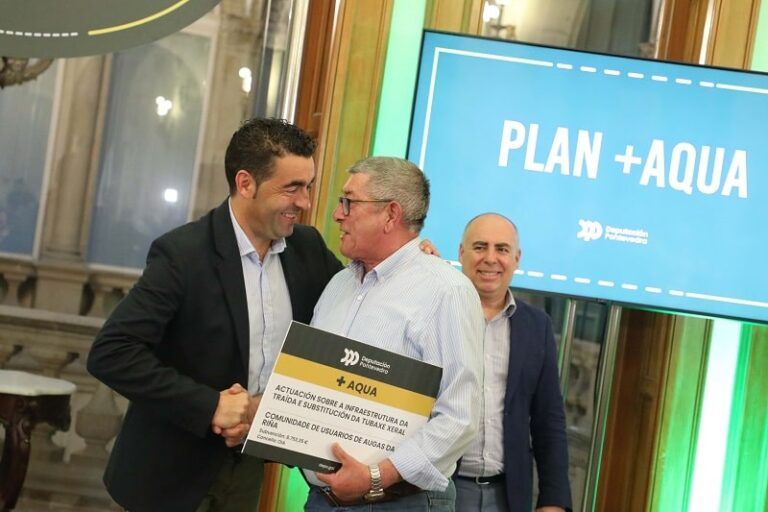 Luis López sinala os 1,6 M€ concedidos a 173 comunidades de auga beneficiarias do +Aqua como un paso adiante da Deputación pola sustentabilidade e o reto demográfico