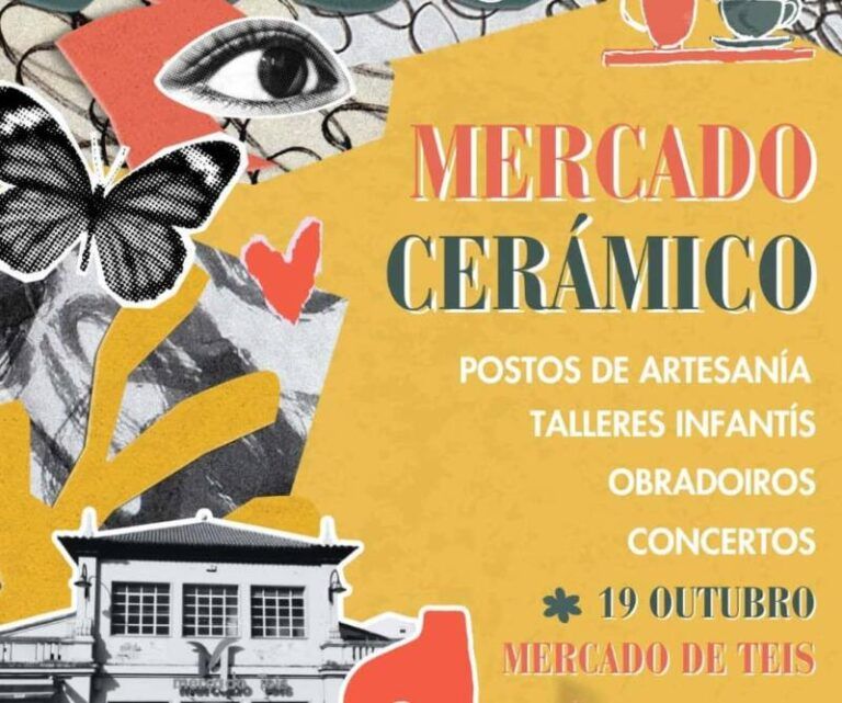 Mercado Cerámico en el Mercado de Teis: una nueva iniciativa artesanal en Vigo