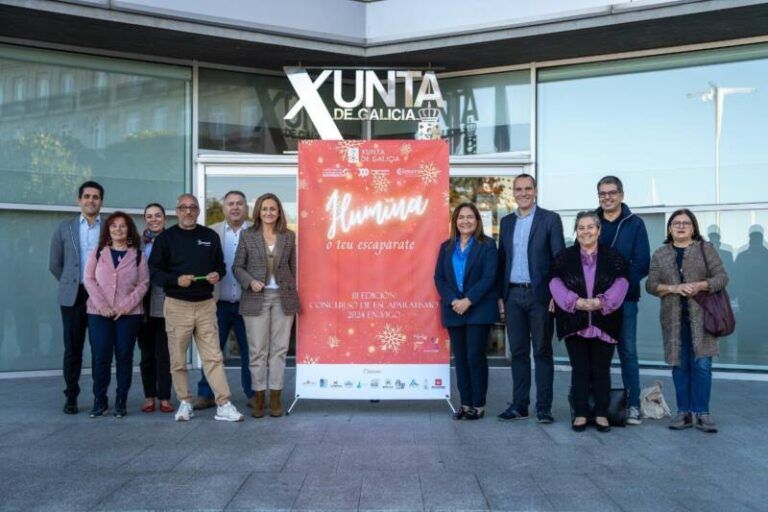 La Xunta fomenta la dinamización del comercio local de Vigo a través de una nueva edición del concurso de Navidad de escaparatismo