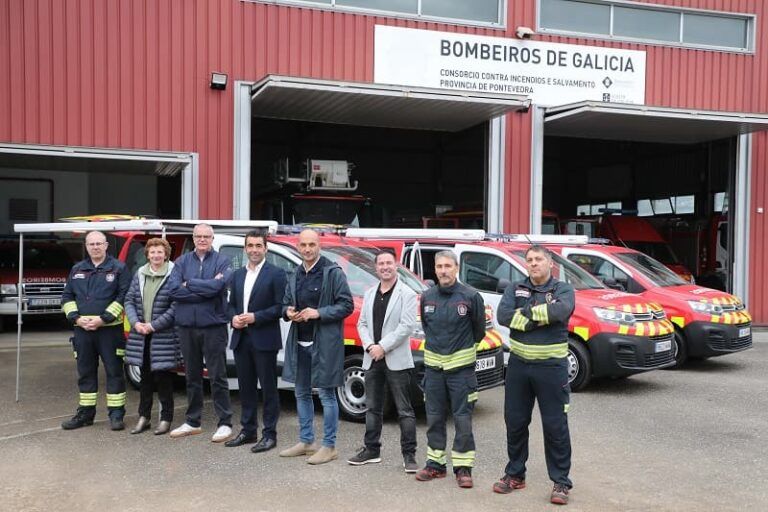 Luis López sinala a adquisición de tres novos vehículos como mostra do compromiso coa modernización do Servizo de Emerxencias e a seguridade