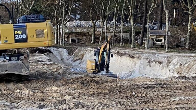 El BNG denuncia el impacto ambiental de las obras en el sistema dunar de Samil