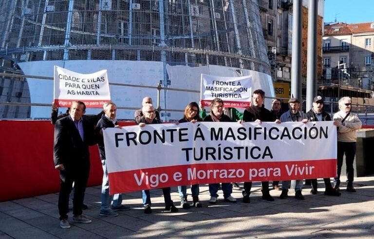 Nace la Plataforma Frente a la Masificación Turística en Vigo y el Morrazo para reclamar un turismo sostenible