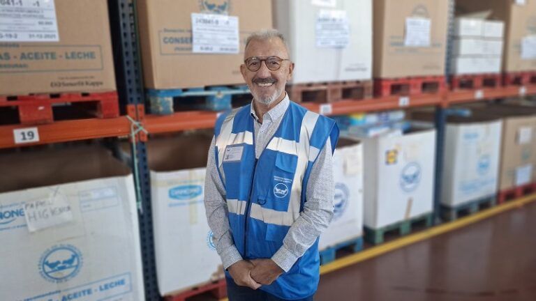 José Ramón Santamaría, nuevo presidente del Banco de Alimentos de Vigo