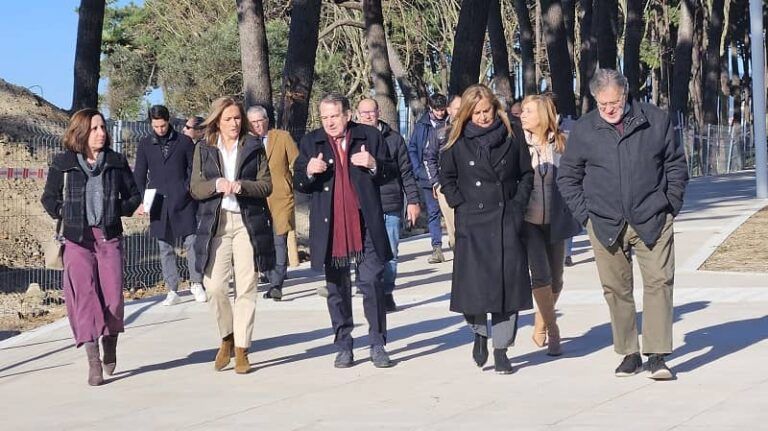 A vicepresidenta Luisa Sánchez inaugura a nova fase das obras de transformación da contorna de Samil financiadas con 1,5 millóns de euros da Deputación