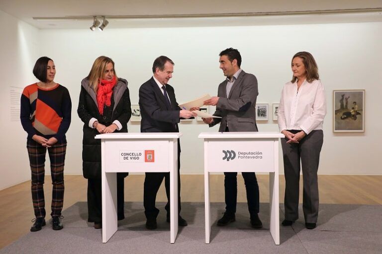 Luis López sinala que a Deputación volver cumprir con Vigo ao asinar 6,2M€ en cinco proxectos clave: “Facemos máis cidade”