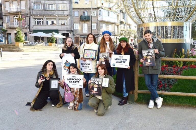 El mercado de arte MONA regresa al Paseo de Alfonso en Vigo con su sexta edición