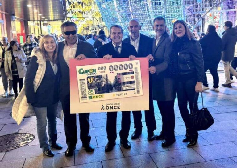 Vigo protagoniza el cupón de la ONCE del lunes 9 de diciembre con la imagen de la calle del Príncipe