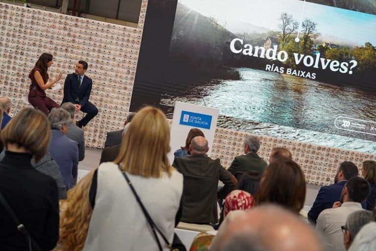 Luis López afirma que a “forza interior” das Rías Baixas atrae o turismo do futuro, ao que convida a vir e regresar cunha innovadora campaña