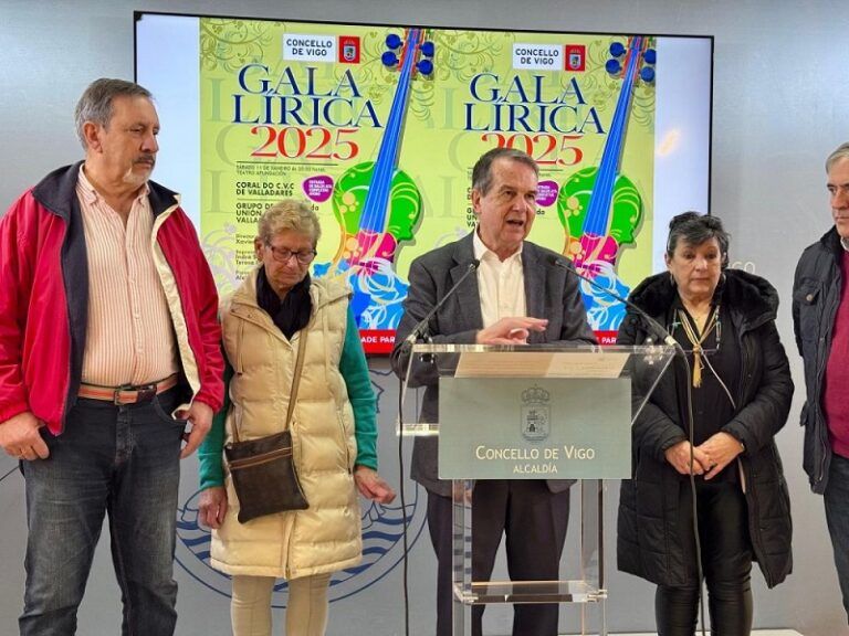 O alcalde anima a asistir o sábado 11 de xaneiro á Gala Lírica 2025 no Teatro García Barbón
