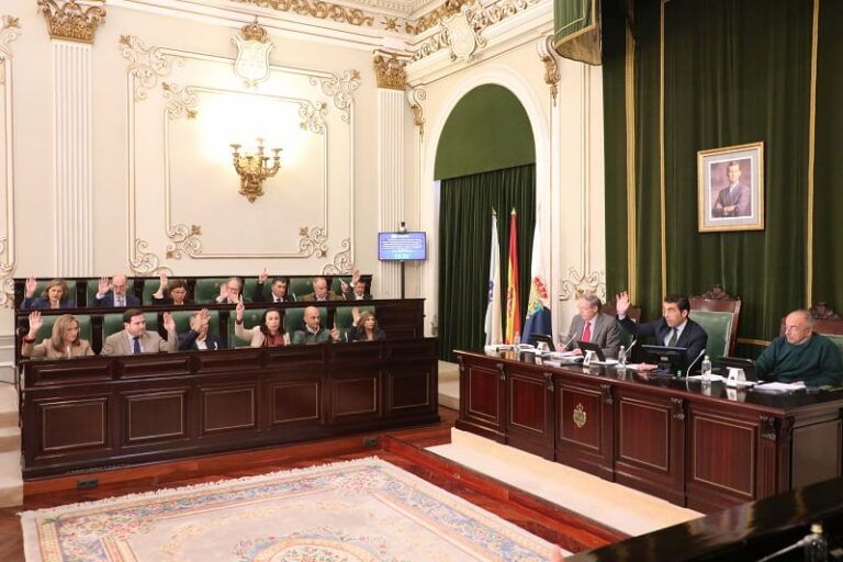 O pleno da Deputación aproba por unanimidade reclamar ao Goberno unha aposta firme polo porto máis importante de Galicia para que acade canto antes a categoría de nodal