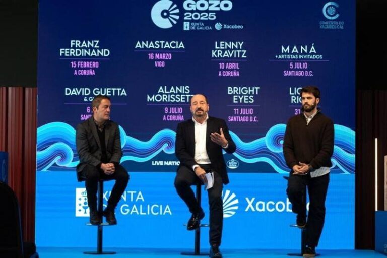 Maná y Bright Eyes se suman al ambicioso cartel del Gozo Festival que consolida Galicia como sede de grandes conciertos y citas internacionales