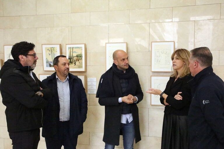 Afundación, ABANCA e o Concello do Porriño inauguran a exposición «Castelao grafista (facsímile)»