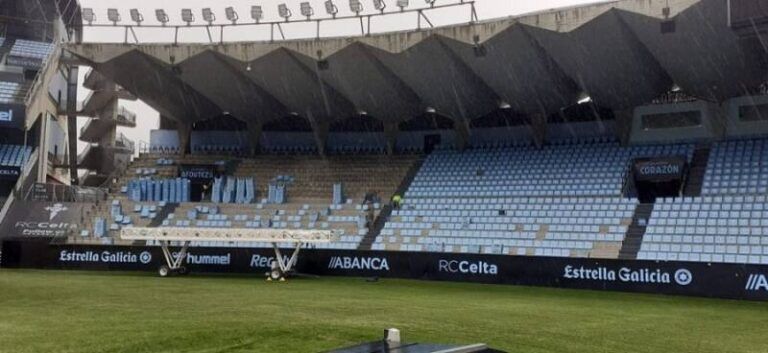 Arrancan las tareas de desmontaje de los asientos de la grada de Gol