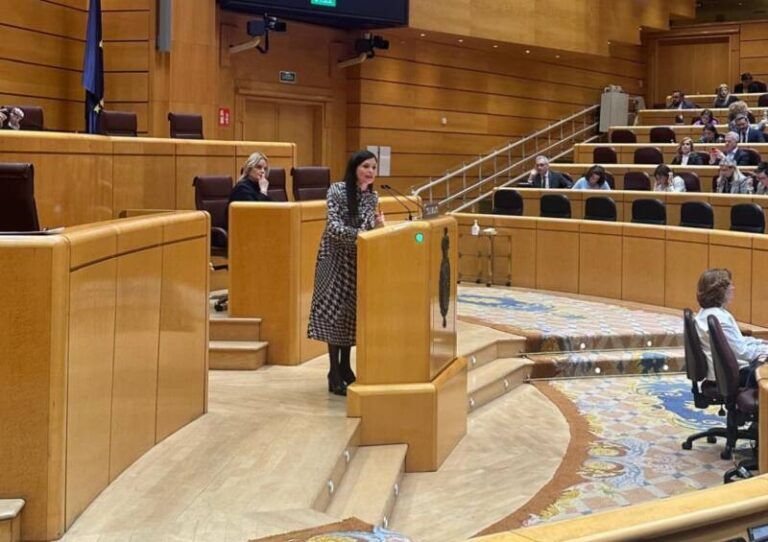 Nidia Arévalo continúa coa súa defensa a ultranza do territorio e presenta no Senado unha moción na que esixe de novo a gratuidade da AP-9