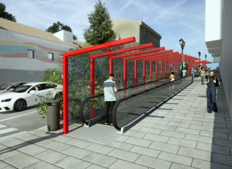 El Concello licita las rampas mecánicas de la calle Pintor Colmeiro