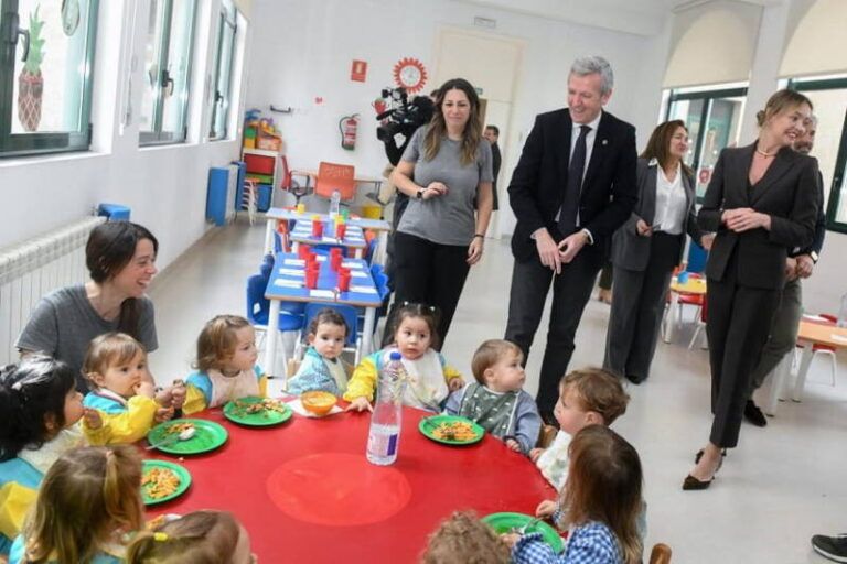 Rueda anuncia la mejora del edificio vigués ‘La Gota de Leche’ para ampliar la escuela infantil y abrir la primera unidad de atención postemprana pública de Galicia