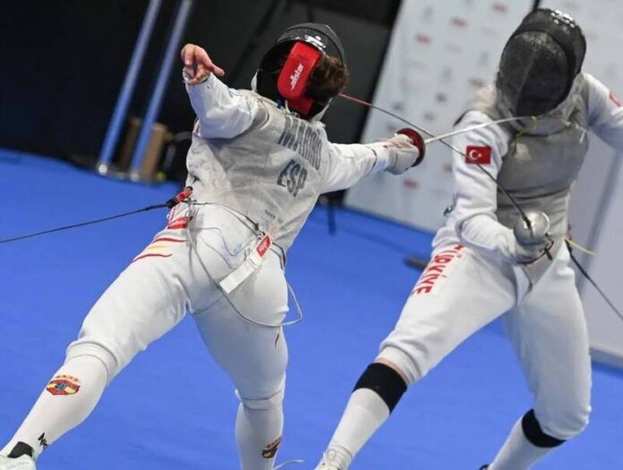Maria Mariño. 11ª en el Campeonato de Europa Absoluto. Florete Femenino2.