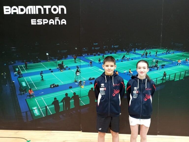 Álvaro Gómez y Telma Ruso concentrados con la Selección Nacional Sub-13
