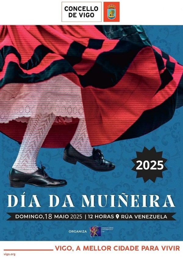 A rúa Venezuela acollerá o 18 de maio o «Día da Muiñeira» coa participación de 35 grupos