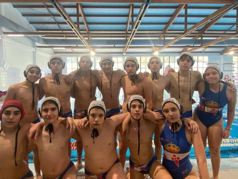 El Náutico de Vigo, campeón gallego infantil mixto de waterpolo y clasificado para el Nacional de Málaga