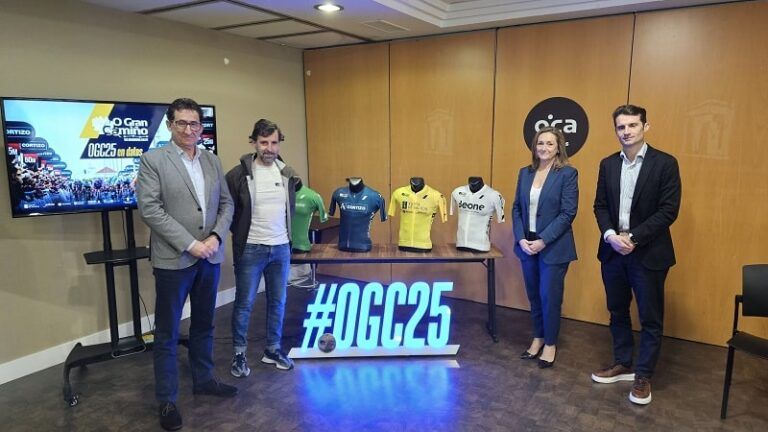 A vicepresidenta Luisa Sánchez enxalza a importancia dos eventos deportivos para a provincia de Pontevedra na presentación de resultados de O Gran Camiño