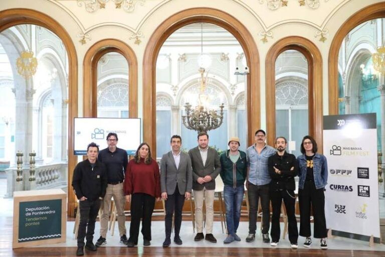 Luis López remarca o crecente apoio da Deputación aos seis principais festivais audiovisuais da provincia que en dous anos medrou en 20.000€, ata acadar os 170.000€