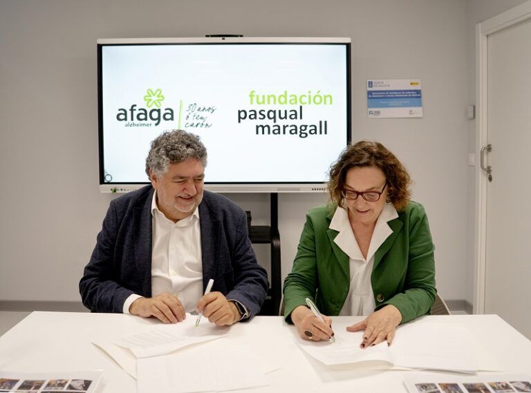 AFAGA y la Fundación Pasqual Maragall se unen para desarrollar proyectos de investigación y sensibilización sobre el Alzheimer