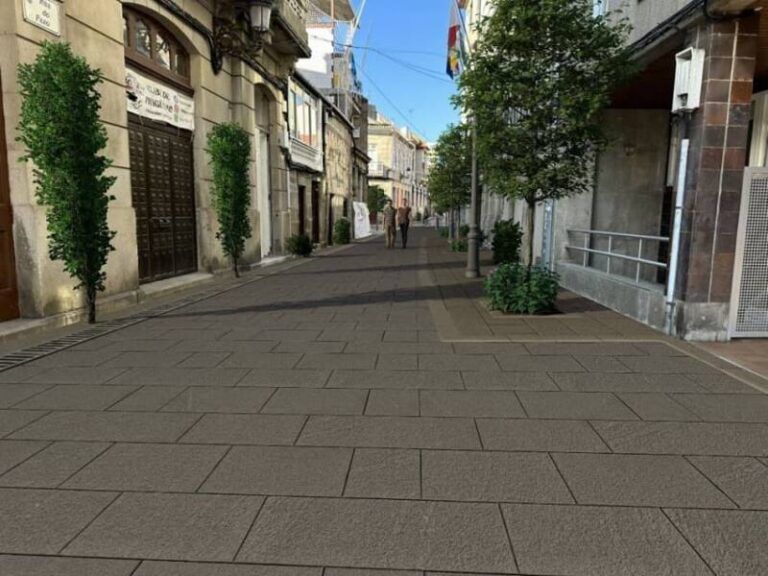 A humanización da rúa Pazo priorizará o tránsito peonil