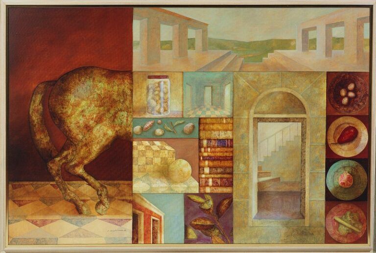 Afundación inaugura en Vigo la exposición «El mundo interior», un homenaje a la obra del pintor Luis Alcántara