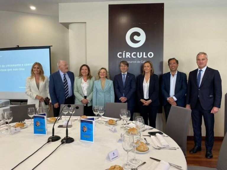 Corgos reivindica en el Círculo de Empresarios el crecimiento sostenido de Galicia frente a la incertidumbre económica