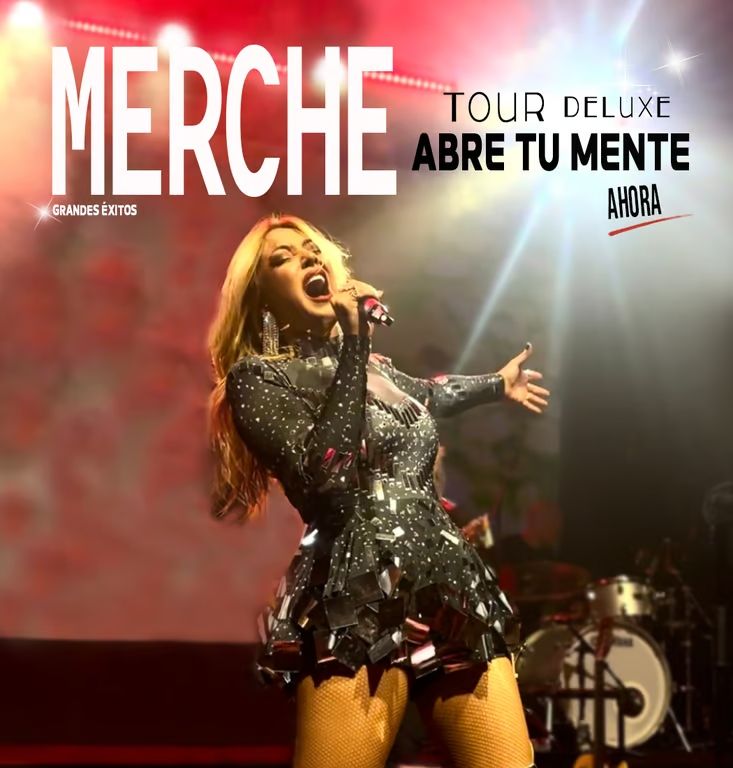 Merche desembarca en Vigo con la gira deluxe «Abre tu mente 2025»
