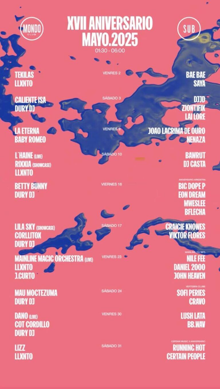 Mondo Club celebra su 17º aniversario con 50 artistas de todo el mundo